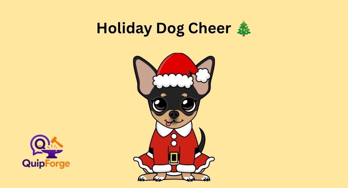 Holiday Dog Cheer 🎄