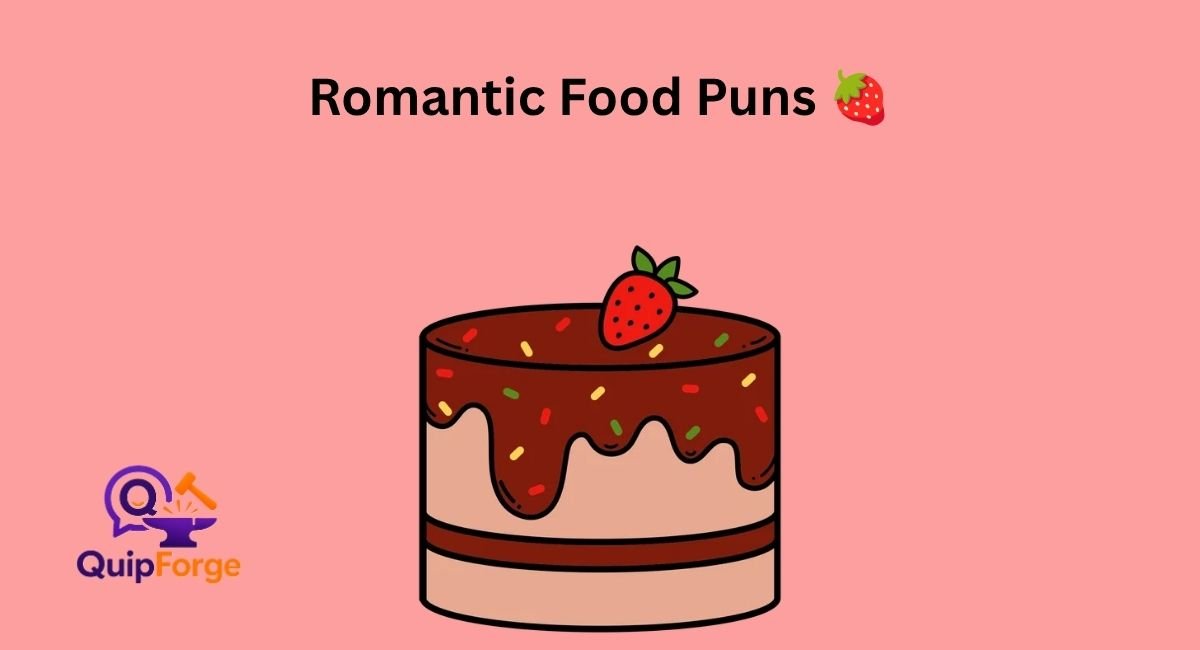 Romantic Food Puns 🍓