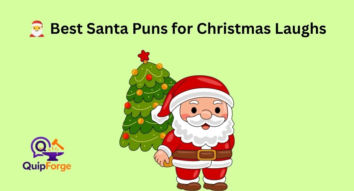 🎅 Best Santa Puns for Christmas Laughs