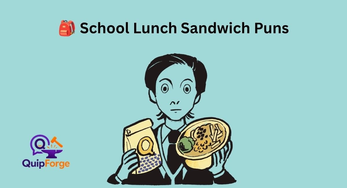 🎒 School Lunch Sandwich Puns