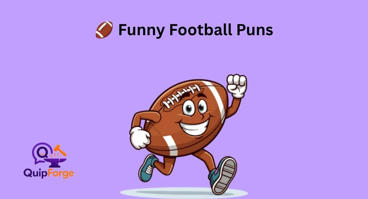 🏈 Funny Football Puns