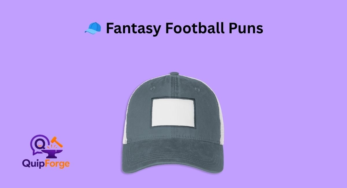 🧢 Fantasy Football Puns